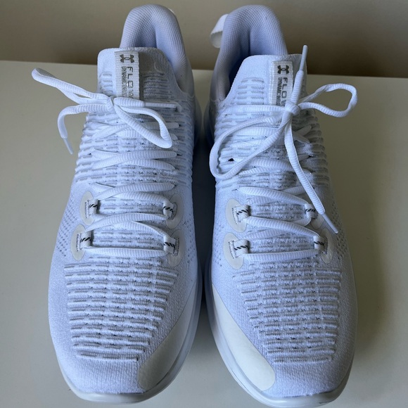 Under Armour Dynamic Intelliknit Training Shoe in White Size 11 NWOB - Picture 6 of 10